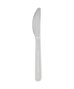 Couteau compostable en CPLA, 6 pouces - 15 cm