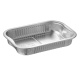 Contenant rectangulaire en aluminium 751 ml (25 oz)