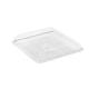 Plateau traiteur transparent avec couvercle dôme bas - 12 po