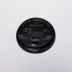 Black recyclable lock-back sip lid #5 for 10oz to 20oz paper cup