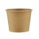 Contenant rond kraft 1 oz