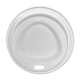 Couvercle compostable et recyclable en fibre pour tasse à café 8 oz (227 ml) 