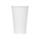 Verre boisson chaude papier blanc recyclable 16 oz