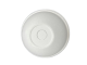 Compostable fiber dome lid for hot cup 10 to 20 oz - with hole
