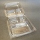Boîte à lunch recyclable 3 comp. 8” (20 oz, 8 oz & 5 oz)