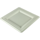 Compostable square bagasse plate 8’’