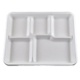 5-compartment food tray