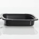 12 oz (360 ml) portion container f/microwave pp black