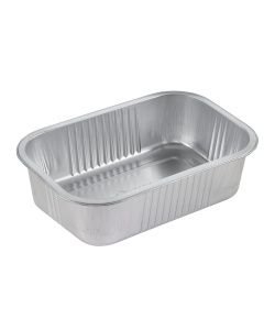 Rectangular aluminum container 47 oz (1380 ml)