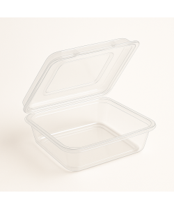Small deep rectangular clamshell 17 oz