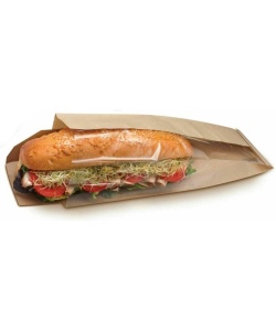 Dubl View® Window Sandwich bag Half-size