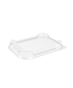 Clear RPET lid (low dome) for 00580 and 00726 containers
