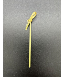 Twisted bamboo pick 4.5