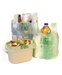 Sacs à poubelle compostables 26 x 36” - 75 L (20 gal)