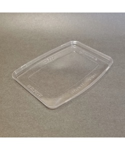Compostable PLA flat lid for trays BIO-72