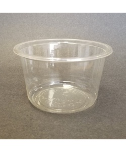 Round PLA Clear Bowl 16 oz (454 ml)