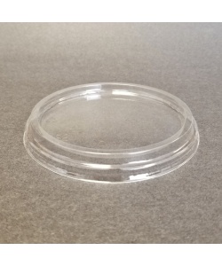Couvercle p/contenant cylindrique PLA, 8/12/16 oz