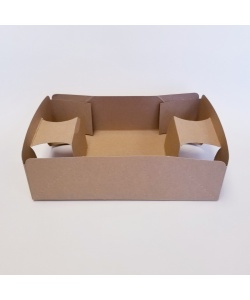 Cardboard tray/cup holder Econo t38