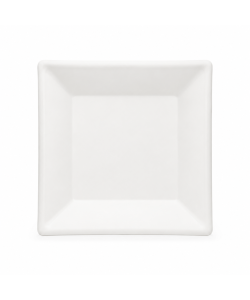 Assiette carrée en bagasse 10’’