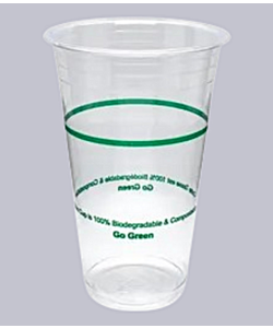 Clear pla cup 20 oz