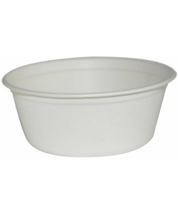 Compostable bagasse containers 24 oz (710 ml)