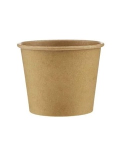 Contenant rond kraft 1 oz