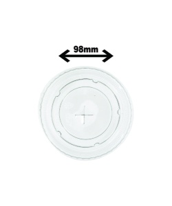 Couvercle plastique plat 12-24 oz