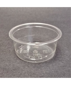 Contenant portion clair PLA 4.5 oz (130 ml)