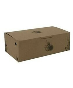 Kraft lunch box - Ecobistro Rectangular