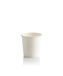 Verre boisson chaude papier blanc recyclable 08 oz
