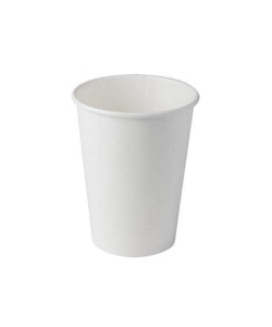 Verre boisson chaude papier blanc 12 oz