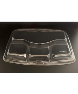Clear domed lid for R-0254 lunchbox