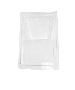 Recyclable Hinged Double Sandwich Wedge - Artisanal bread