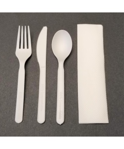 Kit (spoon, fork, knife, napkin individually wrapped) 5 in