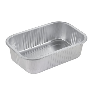 Contenant rectangulaire en aluminium 1380 ml (47 oz)