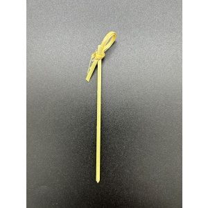 Twisted bamboo pick 4.5