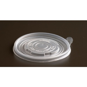 Recyc. #5 lid for Hot Containers 12 to 32 oz