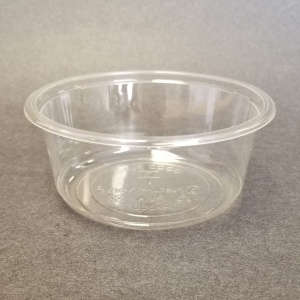 Round PLA Clear Bowl 12 oz (340 ml)