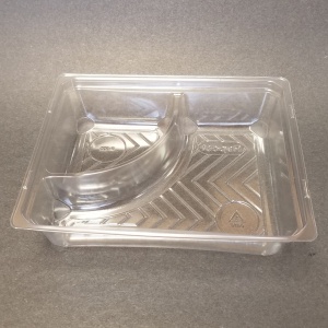 BOÎTE BISTRO RECYCLABLE 2 COMP. AVEC COUVERCLE PLAT