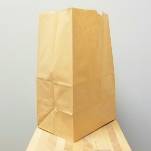 Brown Grocery Bag 20# 8.25 x 5 x 16’’