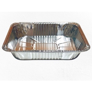 Rectangular half-pan for steam table -- deep