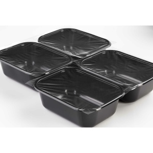 Single portion cont - oven. (22 oz)