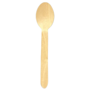 Cuillère en bois de bouleau 6.5 pouces 