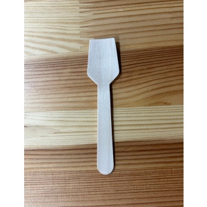 Cuillère style paleta en bois de bouleau 100% compostable 3.5 pouces - 95 mm